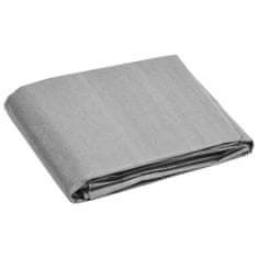 Greatstore Ponjava 180 g/m² 8x12 m siva HDPE