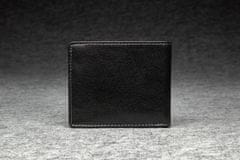 Gentleman's Boutique usnjena slim denarnica Cash Carrier Lite črna