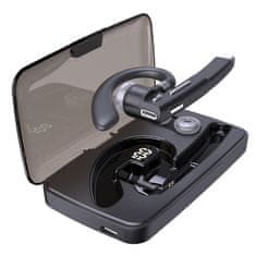 Dexxer Aku. Bluetooth 5.0 brezžična avto slušalka + power bank 500mAh