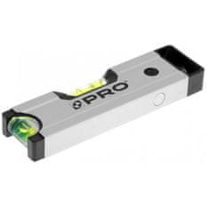 PRO Anodizirana vodna mera z žepnim magnetom 17 cm