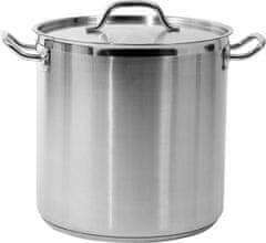 shumee HÖG GRYTA MED LOCK I ROSTFRITT STÅL 32X32CM, 25,7L - YG-00006