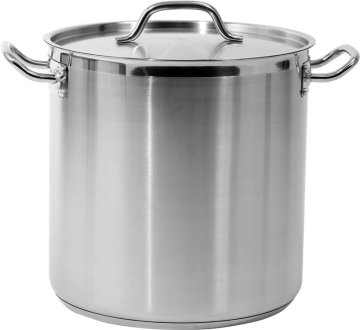 shumee HÖG GRYTA MED LOCK I ROSTFRITT STÅL 32X32CM, 25,7L - YG-00006