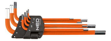 shumee KLJUČI ŠESTROTNI 1,5-6MM 7 KOS