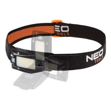 NEO USB ŽAROMET ZA POLNJENJE 180 LM COB LED, SENZOR GIBANJA