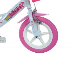 Dino bikes Otroško kolo Dino 124GLN belo+rožnato 12" 2022