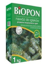 Biopon Gnojilo za iglavce proti porjavelosti iglic 3 kg