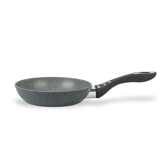 Cookstone ponev 22cm / 1 ročaj / indukcija / aluminij, kamnita prevleka