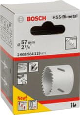 Bosch 57 mm bimetalna žaga za luknje