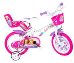 Dino bikes Otroško kolo Dino BARBIE 16", belo-rožnato