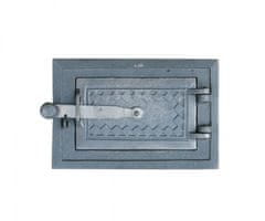 Greatstore Enotna odstranljiva kuhinjska vrata 26*17cm iz litega železa