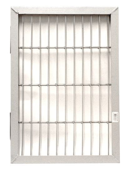 Greatstore Kovinska podloga za vrata z okvirjem za vgradnjo 600*400 mm