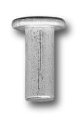 Greatstore Aluminijasta trdna zakovica z glavo cilindra 6,0 * 16 mm