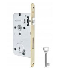 Ključavnica za vdolbine s ključem 72/50 mm