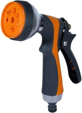 shumee 7-FUNKCIJSKA MEHKA SREBRNA PIŠTOLA ZA ŠKROPLJENJE - E-200-0242