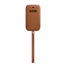 iPhone 12ProMax Usnjeni ovitek z MagSafe S.Brown