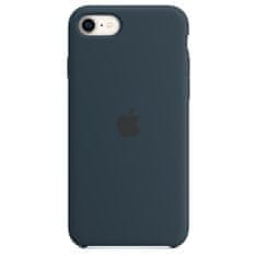 Silikonsko ohišje za iPhone SE - Modro brezno