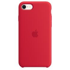 Silikonsko ohišje za iPhone SE - (IZDELEK)RED