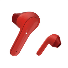 Hama Slušalke Bluetooth Freedom Light, pips, polnilno ohišje, rdeče