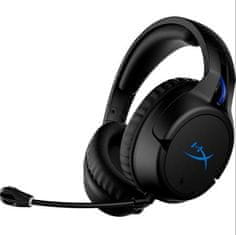 HyperX HP Cloud Flight - brezžične igralne slušalke (črno-modre) - PS5-PS4