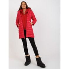 Factoryprice Ženska jakna s kapuco dvostranska prehodna MIRIAM rdeča NM-KR-D2-3873.98P_391774 S
