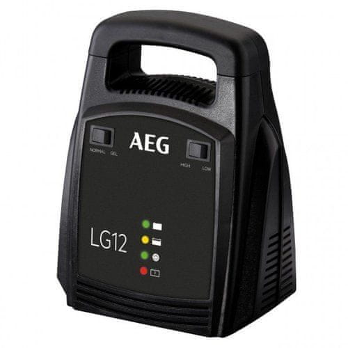 AEG Avtopolnilec AEG GEL AGM LG12, 12V, 12A Avtomatski usmernik