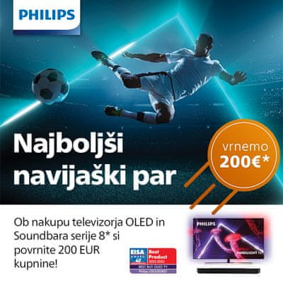 Philips: vračilo kupnine - 200 EUR