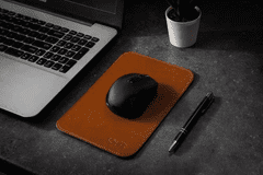 Solier usnjena podloga za miško MousePAD rjava