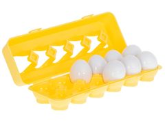 WOWO Sestavljanka v obliki jajca - Educational Puzzle Sorter, 12 kosov