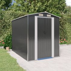 Vidaxl Vrtna lopa antracitna 192x274x223 cm pocinkano jeklo