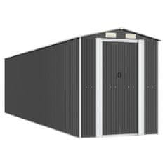 Vidaxl Vrtna lopa antracitna 192x772x223 cm pocinkano jeklo