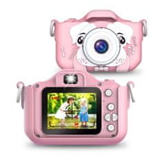 MG X5 Dog otroški fotoaparat, roza