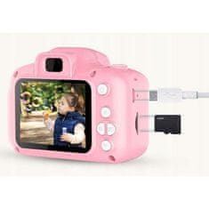 MG X5 Cat otroški fotoaparat, roza