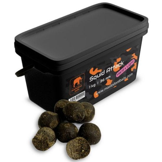 Mastodont Baits Mastodon Baits Boilies Squid Attack 1 kg 36 mm "HARD &amp; LIGHT EDITION"