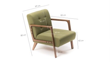 Atelier Del Sofa Krilni stol