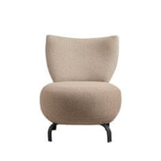 Atelier Del Sofa Garnitura krilatih stolov, Garnitura Loly - kremasta