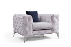 Atelier Del Sofa Krilni stol, Como - svetlo siva
