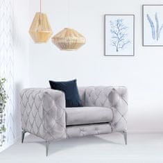 Atelier Del Sofa Krilni stol, Como - svetlo siva