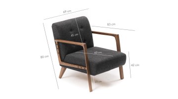 Atelier Del Sofa Krilni stol