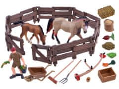 JOKOMISIADA Figurice živali set Konji domačija kmetija ZA2991