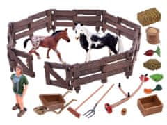 JOKOMISIADA Figurice set živali Konji domačija kmetija ZA2991