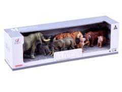 JOKOMISIADA Safari živali set figurice slon tiger ZA2987