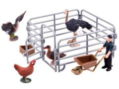 JOKOMISIADA Set figuric kmečkih živali piščanec in pšterc ZA2989