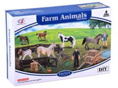 JOKOMISIADA Figurice set živali Konji domačija kmetija ZA2991