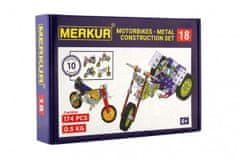 Merkur 018 Motorna kolesa 182 delov, 10 modelov