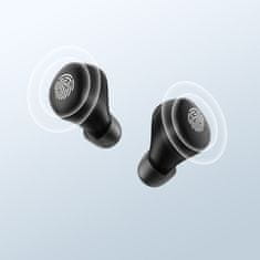 Joyroom Brezžične slušalke TWS Bluetooth 5.1 300mAh črne