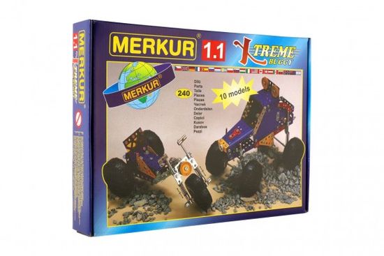 Merkur 1.1 Komplet vozil, 256 kosov, 10 modelov