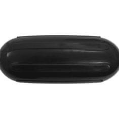 Vidaxl Odbijač za čoln 4 kosi črna 51x14 cm PVC