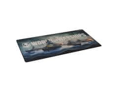 Genesis Gaming podloga za miško CARBON 500 WORLD of WARSHIPS ARMADA, MAXI 90x45cm