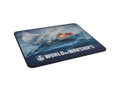 Genesis Gaming podloga za miško CARBON 500 WORLD of WARSHIPS, M 30x25cm