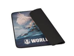 Genesis Gaming podloga za miško CARBON 500 WORLD of WARSHIPS, M 30x25cm